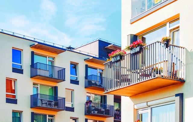 공동주택의 돌출개방형 발코니. [게티이미지뱅크]