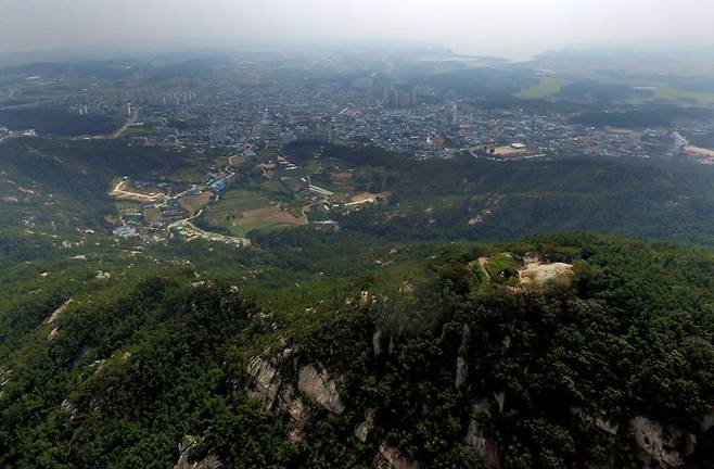 백화산 항공 사진 *재판매 및 DB 금지