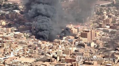 수단 군벌간 무력충돌이 빚어진 수단 옴두르만 지역 [로이터 연합뉴스 자료 사진. 재판매 및 DB 금지