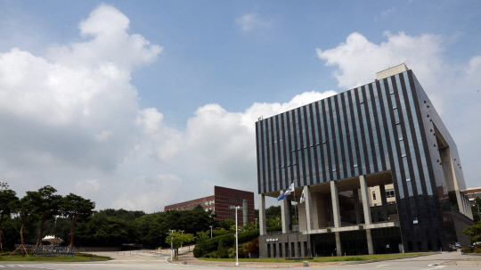 청운대학교 전경.