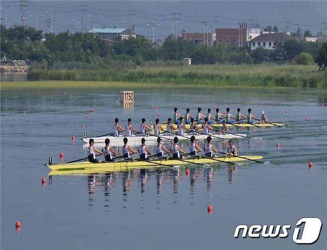 2022년 장보고기 전국 조정대회 모습.(부산시청 제공)