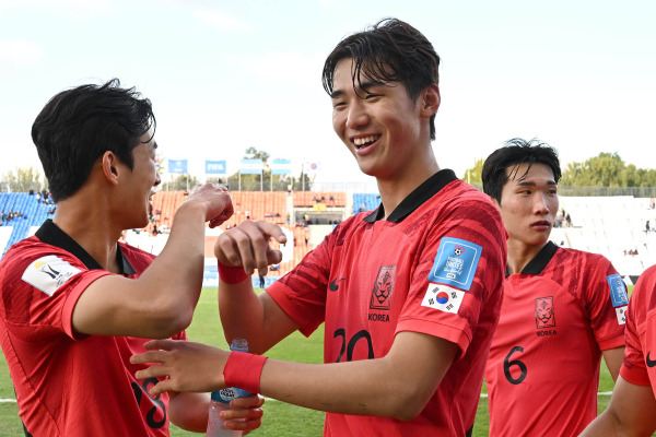 2023 FIFA U-20 월드컵 4강 신화 주역으로 활약한 김지수. 대한축구협회 제공