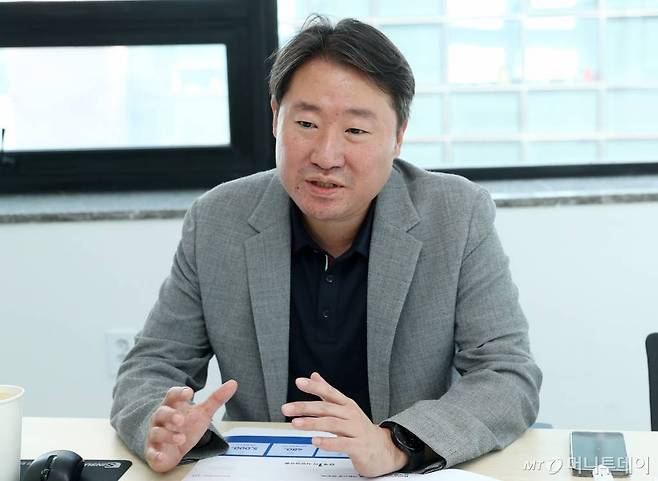 김영석 보난자팩토리 대표 /사진=김휘선 기자 hwijpg@