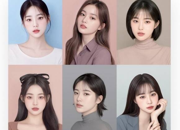 AI로 만든 프로필 사진. 카메라 애플리케이션 ‘스노우’