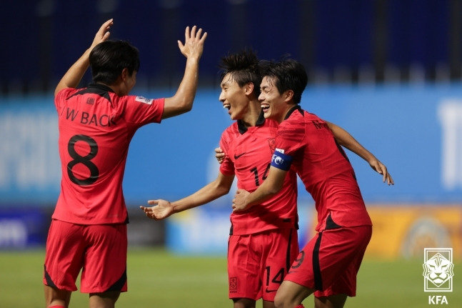 U-17 한국 축구대표팀 선수들. /사진=대한축구협회