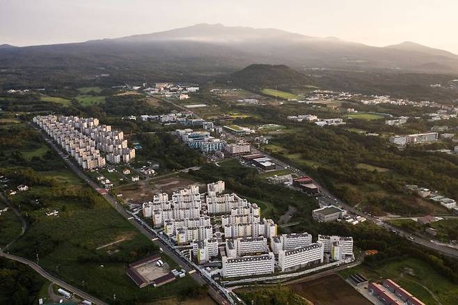 [제주=뉴시스] 제주첨단과학기술단지 전경. (사진=제주국제자유도시개발센터 제공) *재판매 및 DB 금지