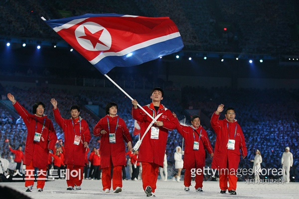 북한 올림픽 선수단 / 사진=Gettyimages 제공