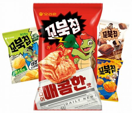 오리온 꼬북칩 매콤한맛[사진제공=오리온]