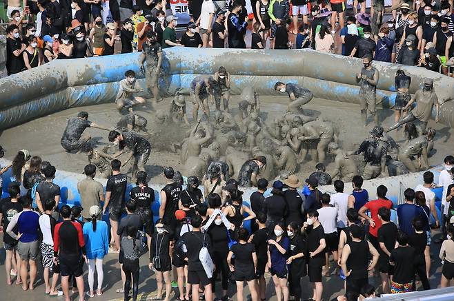 보령머드축제/사진=보령시 제공