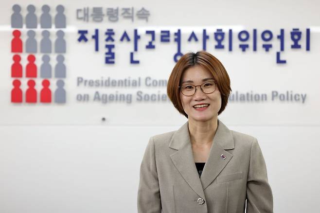 김영미 저출산고령사회위원회 부위원장. 사진=서동일 기자