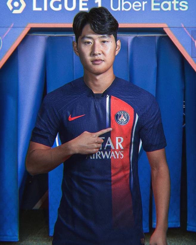 ▲ PSG 유니폼을 입은 이강인 합성 사진 ⓒ파브리지오 로마노 기자