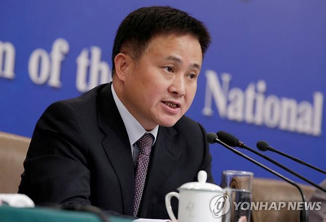 판궁성 중국 인민은행 당 서기 [로이터 연합뉴스 자료사진]