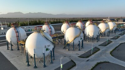 Sinopec's Xinjiang Kuqa Green Hydrogen Pilot Project Enters Operation, Leading China's Green Hydrogen Development.