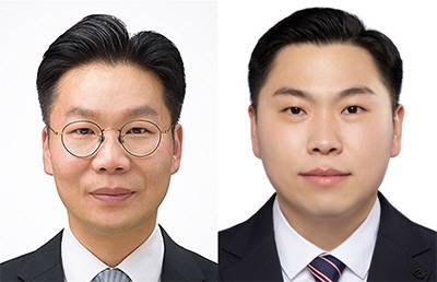 조일주 교수(왼쪽)와 채의규 연구교수