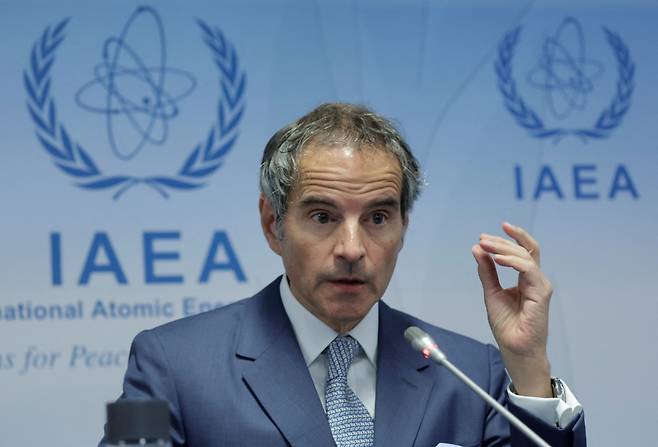 라파엘 그로시 국제원자력기구(IAEA) 사무총장. /로이터 연합뉴스