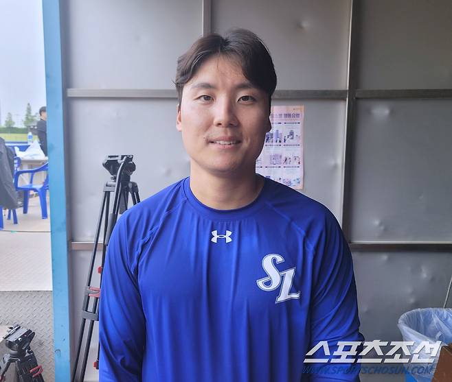 삼성 김동진. 포항=이종서 기자 bellstop@sportschosun.com