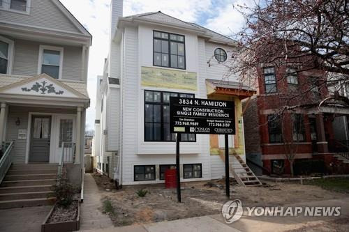 미국 시카고의 매물로 나온 주택 [게티이미지/AFP=연합뉴스 자료사진]