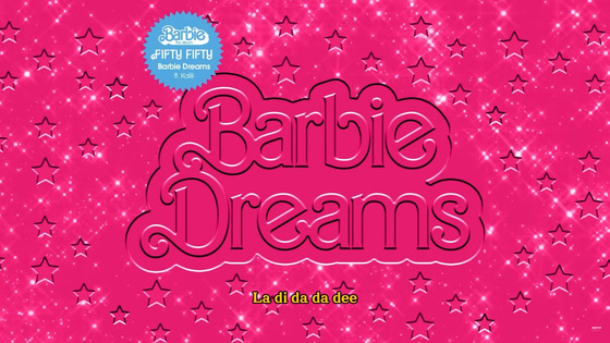 Fifty Fifty's latest release ″Barbie Dreams,″ a soundtrack for the upcoming film ″Barbie″ [SCREEN CAPTURE]