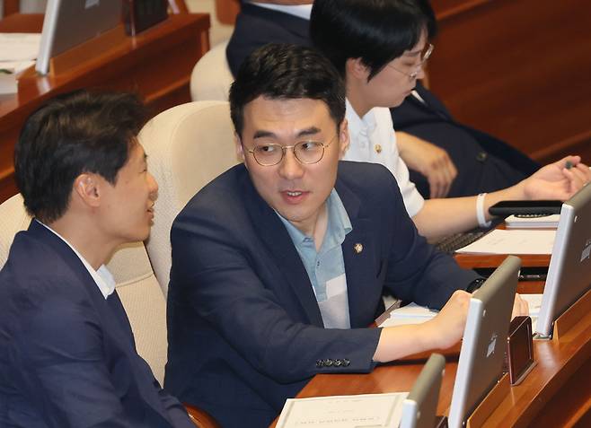 지난 6월 30일 국회에서 열린 본회의에 참석한 김남국 무소속 의원. / 사진 = 연합뉴스