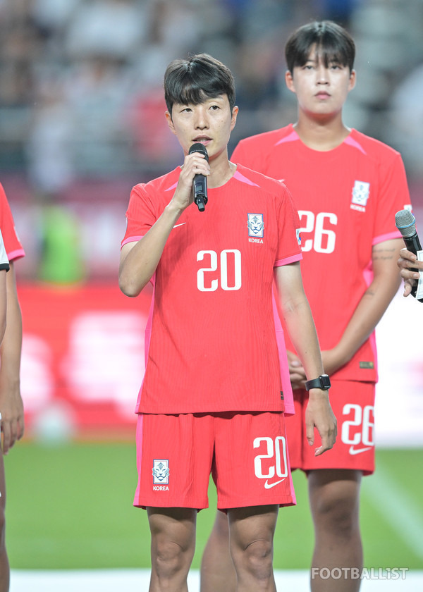 김혜리(한국 여자 축구대표팀). 서형권 기자