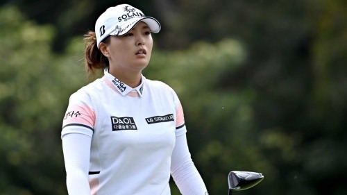 1타 차로 탈락의 고배를 든 고진영. [사진=LPGA]