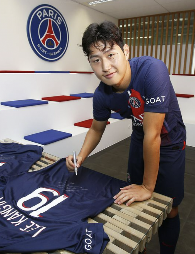 이강인. PSG 인스타그램 캡처