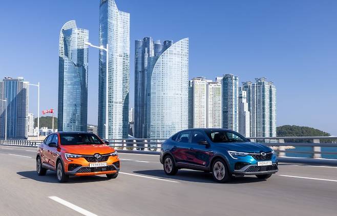 르노코리아자동차 XM3 E-TECH 하이브리드. 사진=뉴시스