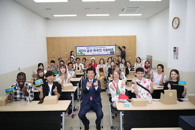 금산군은 제3회 금산삼계탕축제 기간동안 외국인 유학생 팸투어를 가졌다. 2023. 07. 10  *재판매 및 DB 금지