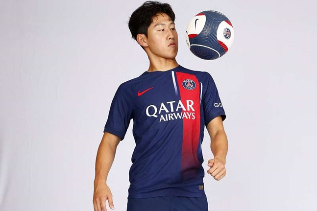 이강인. /사진=PSG 홈페이지