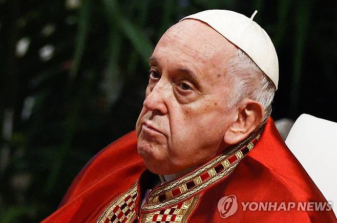 프란치스코 교황 [로이터 연합뉴스 자료사진. 재판매 및 DB 금지]