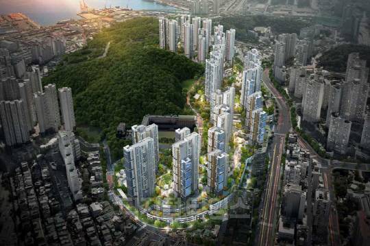 부산 남구 대연디아이엘 조감도. 출처 롯데건설