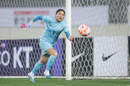 윤영글 골키퍼. 대한축구협회 제공