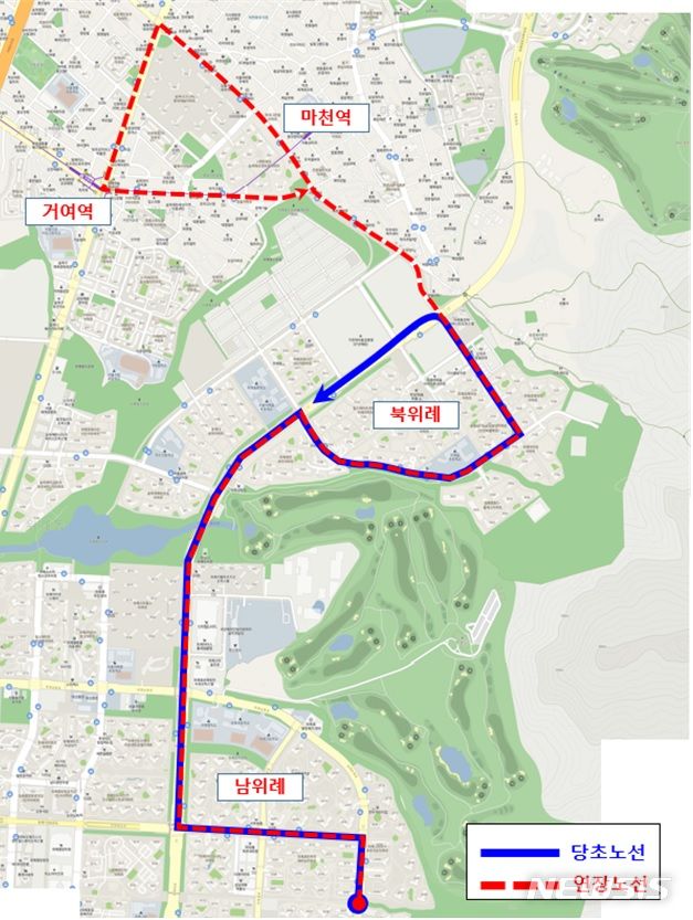 시내버스 200번 노선. (사진= 하남시 제공)