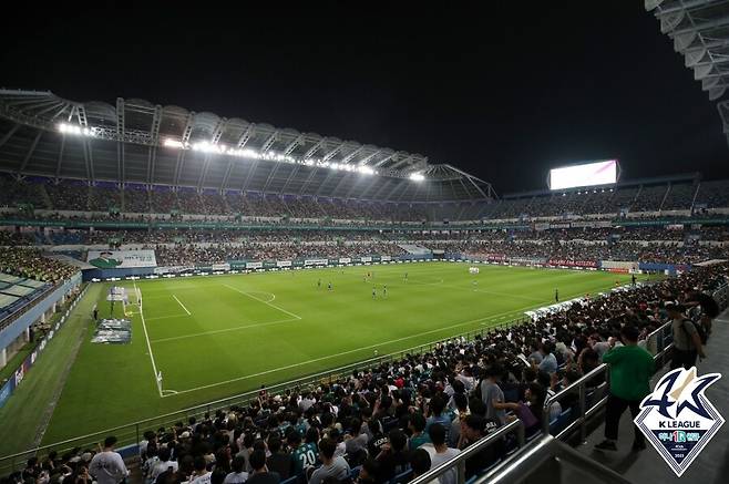 ▲ 대전 하나시티즌-전북 현대전. ⓒ한국프로축구연맹