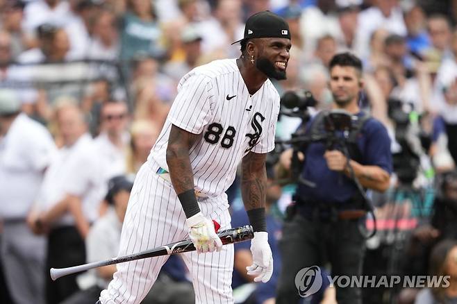 MLB 올스타전 전야 행사 홈런더비에 출전한 로베르트 주니어 [AP=연합뉴스 자료사진]