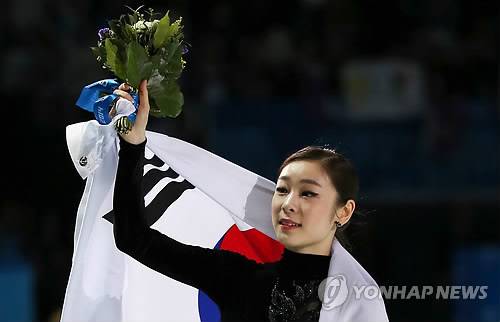 소치 올림픽의 김연아.&nbsp; &nbsp; 사진=연합뉴스