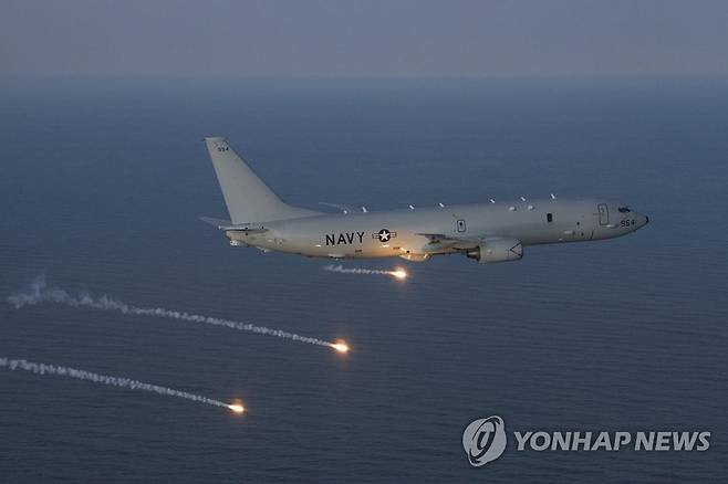 미국 해군의 P-8A 포세이돈 해상초계기 [미 국방부 제공]