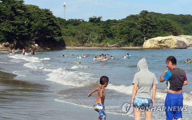 일본 미야기현의 해수욕장. [이미지출처=연합뉴스]