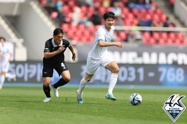 성남FC 이상민(왼쪽). 사진=프로축구연맹