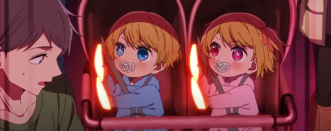 일본 애니메이션 '최애의 아이'에 등장하는 오타게.(사진출처=최애의 아이 공식 홈페이지)