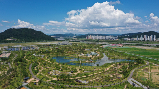 국립세종수목원 전경 사진. 사진=세종수목원 제공