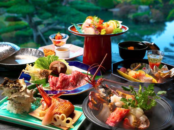 화려함이 돋보이는 일본 카이세키 요리. [쟈란넷]