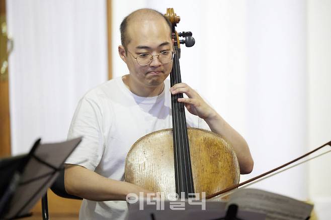 국립심포니오케스트라 ‘KNSO국제아카데미’ 참가 학생 첼리스트 최우식. (사진=국립심포니오케스트라)