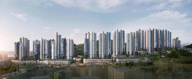 '대연 디아이엘' 투시도.