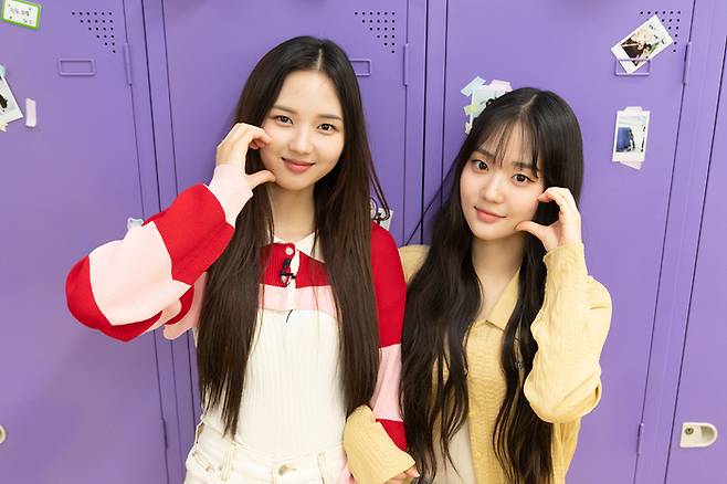 트리플에스 서연·지우. Mnet ‘퀸덤퍼즐’ 제공.