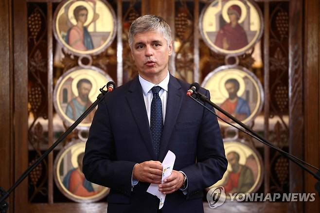 해임된 바딤 프리스타이코 영국 주재 우크라이나 대사 [AFP 연합뉴스 자료사진. 재판매 및 DB 금지]