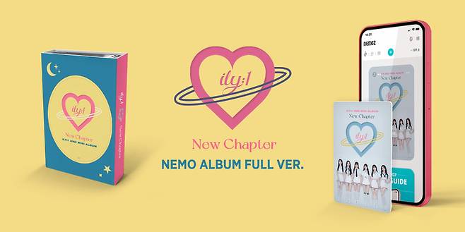 아일리원 미니 2집 ‘New Chapter’ 네모 앨범. 사진제공|네모즈랩