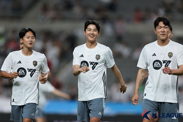 설영우가 행복한 하루를 보냈다. 사진=한국프로축구연맹 제공