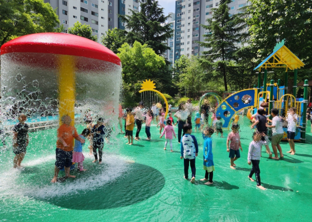 인천 연수구 부수지공원 물놀이장. 사진제공=인천시