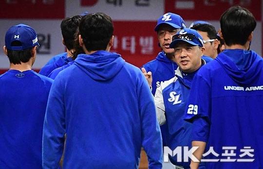 박진만 감독이 팬들에게 진심을 전했다. 사진=김영구 기자